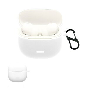 For Redmi Buds 8 Lite �P�[�X �V���R�� ��p ���[�J�o�[ �S�ʕی� �[�d�֗� �J���r�i �����h�~ ����~�� AUDASO �y�� �L�Y�h�~ �X���� ���^ ���s �ϏՌ� �h�o Redmi Buds 8 Lite �p�ی�P�[�X-�z���C�g