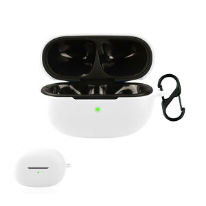 For EarFun Clip 2 �P�[�X �V���R�� ��p ���[�J�o�[ �S�ʕی� �[�d�֗� �J���r�i �����h�~ ����~�� AUDASO �y�� �L�Y�h�~ �X���� ���^ ���s �ϏՌ� �h�o EarFun Clip 2 �p�ی�P�[�X-�z���C�g