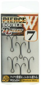 RYUGI �����[�M �s�A�X�_�u���t�b�N TC�R�[�g #10-#1 �yHPW060�z Ryugi PIERCE DOUBLE HOOK TC #7 �t�b�N�T�C�Y