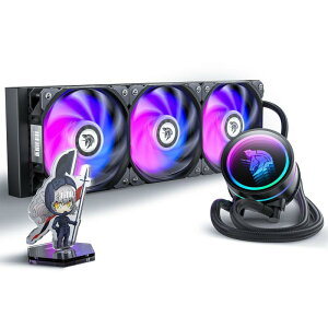 AsiaHorse ��? 360 �ȈՐ��� CPU�N�[���[ ���ɂ�330W�̗�p���� �ϋv���ƐÉ��̃Z���~�b�N�x�A�����O 4500 RPM��3000 RPM 0.5MM�̓���͐�΂ɐ��R�ꂵ�܂��� ARGB�����ɑΉ� Intel LGA 1700/120