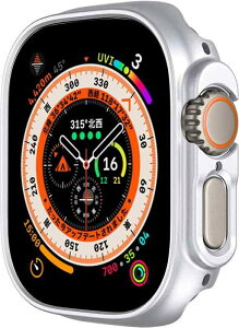 �y2025�����ŁzELYBYYLE for Apple Watch �P�[�X Apple Watch Ultra3/Ultra2/Ultra 49mm�Ή� ��̌^ applewatch �p�J�o�[ �A�b�v���E�H�b�` �P�[�X ���h�~ �ϏՌ� ���y�� PC�f��