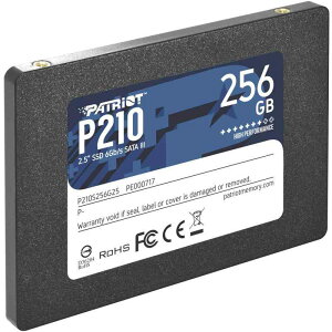 Patriot Memory P210 256GB SATA3 �����^SSD 6Gb/s 2.5�C���` 7mm P210S256G25