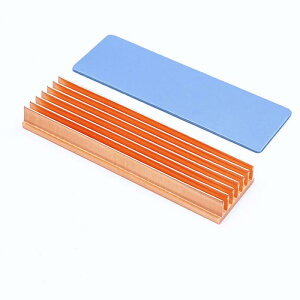 M.2 �q�[�g�V���N �� m2 ssd 2280��p�V���N �T�[�}���p�b�h�Z�b�g�t�� 70mm x 20mm x8 mm 1��