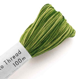 オリムパス製絲 刺し子糸 SashikoThread 100m ボカシ col.155