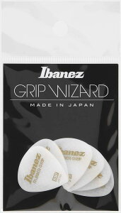 Ibanez ~ߑfނgpsbN Grip Wizard Series Rubber Grip Pick 1.0mm zCg 6pbN PA16HRG-WH