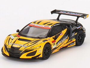 TrueScale Miniatures MINI GT 1/64 UPGARAGE NSX GT3 SUPER GT2022 SERIES #18 TEAM UPGARAGE (nh){ i