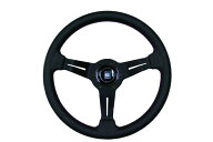 NARDI(ナルディ) SPORTS TYPE ラリー パンチングレザー ディープコーンタイプ レッドステッチ 330mm ステ…