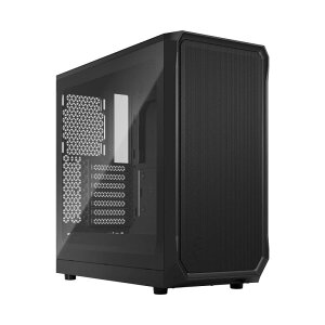 Fractal Design Focus 2 Black TG Clear Tint GAt[d KXpl̗p ATX PCP[X FD-C-FOC2A-01 CS8052
