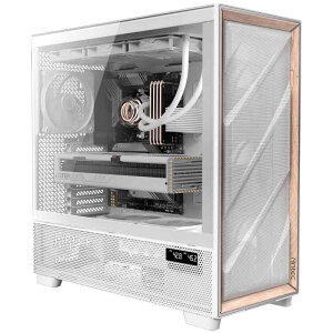 ANTEC FLUX PRO WhitéAKXplƖ؍ނgpp^t^[PCP[Xł