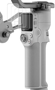 �y4���Z�b�g�zFor DJI RS 4 Mini �t�B���� �X�N���[���ی�t�B�����yBAOLINTX�z����0.3mm 2.5D �S�ʕی� �ώw�� ������ �����ߗ� �ی�t�B����