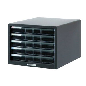 ナカバヤシ アバンテV2 レターケース B4 浅5段 BL-55 クロ