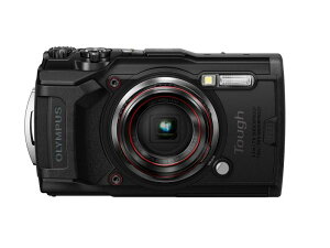 OLYMPUS �f�W�^���J���� Tough TG-6 �u���b�N 1200����fCMOS F2.0 15m �h�� 100kgf�ω׏d GPS ����Wi-Fi TG-6BLK