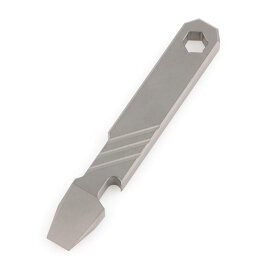 Hamans(ハマンズ) チタン EDC プライバー 栓抜き マルチツール ミニクローバー 多機能 ポータブル EDCツール
