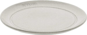 staub �X�g�E�u �u �v���[�g 15cm �J���p�[�j�� �v�M ���M �Z���~�b�N ���� �d�q�����W�Ή��y���{���K�̔��i�zCeramic Plate 40508-025