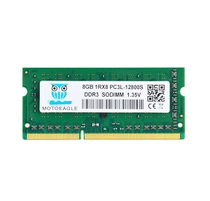 Motoeagle DDR3L 1600 MHz PC3L-12800 8GB SO-DIMM 1RX8 1.35V (d) / 1.5Vi툳j 204Pin m[gPCp Mac Ή