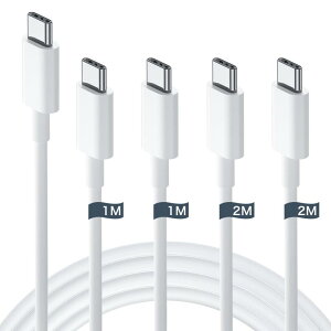 Resewern USB C P[u ^Cvc P[uy1M/1M/2M/2M 4{z USB-C  PDΉ VRfލ̗p 60W}[d fh~ 480Mbps f[^]iPhone 16/15/iPhone Pro/iP