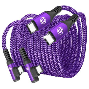 ^Cvc P[u Ly2{Zbg 2mzSweguard USB C-C P[uyPD QC3.0Ή60W}[dziPhone15 [d[Ԃ[d Type-c ACtH15/phone15 pro Max,MacBook Pro/Ai
