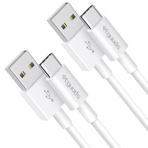 etguuds USB Type C P[uy0.6m 2{ZbgzUSB-A  USB-C }[dP[u ^CvC iPhone16 / 15/Pro/Pro Max/PlusAGalaxyAXiao-miAiPad Pro  Typ