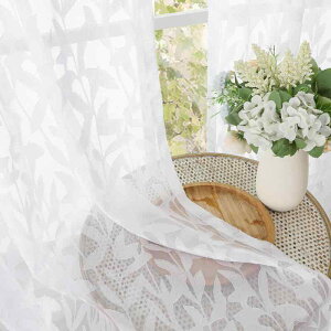 Aiyufeng �t���ϕ� ���[�X�J�[�e�� �y�� UV�J�b�g �ʋC�� �􂦂� �����_�炰�� ���R����ʂ� �y�₩ ���ʂ��ǍD ���߃t�b�N�t�� �q������ ���r���O UV�J�b�g �􂦂� 150x178cm �z���C�g