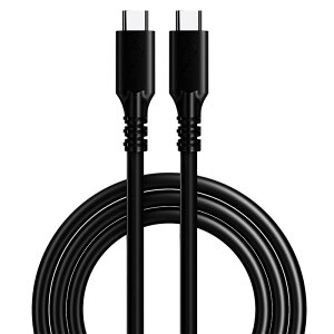 WLGQ USB 4P[u 0.25m 40Gbps f[^] 240W 48V/5A pt[d,Thunderbolt 4 Thunderbolt 3Ή USB C to USBC P[u - 0.8tB[g
