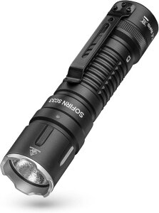 Sofirn SC33 �����d�� ���� LED�t���b�V�����C�g 5200���[���� ���� �^�N�e�B�J�����C�g USB-C�[�d�� IP68�h�� ���i�K���� �n���f�B���C�g �h�� ��d�΍� �n�k �o�R �L�����v ��ނ�