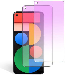 �y�u���[���C�g�J�b�g�z Google Pixel5 �p �K���X�t�B���� �u���[���C�g �s�N�Z��5 �p �t�B���� �����K���X �t�� �ی�t�B���� �y�C�A�[��/�\��t���ȒP/�����ߗ�/�w��h�~/2���Z�b�g�z