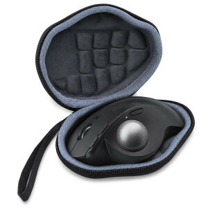 Logicool ���W�N�[�� MX ERGO MXTB2d/MXTB1s bluetooth ���C�����X �g���b�N�{�[�� �}�E�X MXTB2 MX ERGO S �֗��� �n�[�h�P�[�X�o�b�O ��p���s���[ �Ή�,�u���b�N-co2CREA (�P�[�X�̂�)