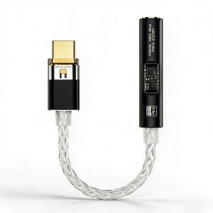 eppfun USB-C DAC �w�b�h�z���A���v (24bit/96kHz / PCM 32bit/384kHz �Ή�) 3.5mm ���^ �n�C���] DAC �A���v iphone17/16/15�V���[�Y/ Type-C �X�}�[�g�t�H��/�p�\�R��/�^�u��