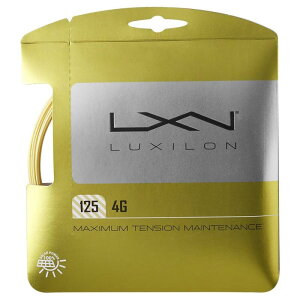 LUXILON(���L�V����) �e�j�X �X�g�����O �K�b�g 4G 125 �S�[���h WRZ997110