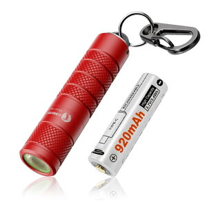 LUMINTOP���^�y�� LED �t���b�V�����C�g���@�\LED�����d�� 760���[���� �h�� IP68 �A�E�g�h�A�^�ً}�p (���-���b�h)