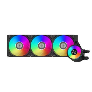 PCCOOLER CPS DA360 PRO ARGB 360mm����CPU�N�[���[�b�f���A��ARGB�t�@������ �É������\AIO�N�[���[�bIntel/AMD�Ή� �ȒP��t �Q�[�~���OPC�p �u���b�N