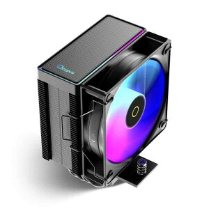 Gamma A40 ARGB BK CPU�N�[���[,100mm PWM�t�@��,133mm���V���O���^���[CPU�N�[���[,4���q�[�g�p�C�v,ARGB�@�\,�t�@���V�[�g�b�v�J�o�[,Intel LGA 115X/1200/1700/1851AMD A