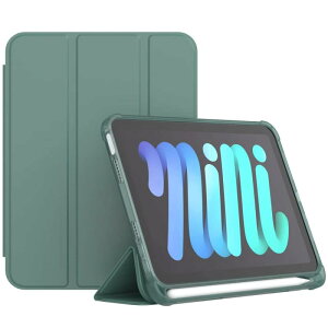 Panda Baby iPad mini 6/mini A17Pro(mini 7)�V���R���P�[�X 8.3�C���`�~�j��6����Ƒ�7���㋤�ʃJ�o�[ apple pencil���[�\ (�~�b�h�i�C�g�O���[��)