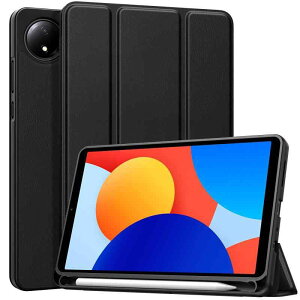 TiMOVO Redmi Pad SE 8.7 �P�[�X �y�����[ Xiaomi Redmi Pad SE 8.7�C���`�X�}�[�g�J�o�[ �^�u���b�g�X�^���h�P�[�X �I�[�g�X���[�v�@�\ TPU�o�b�N PU �y�����[ �S�ʕی� �ϏՌ� �����h�~ �y�� ��t�ȒP