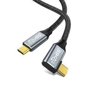 USB C �P�[�u�� L�� 3M PD 100W�}���[�d USB 3.2 Gen2�W�� 10Gbps�f�[�^�]�� 4K�f���o�� �����ϋv�i�C�����҂� Type-C �[�d�P�[�u�� MacBook/Surface/Pixel/Xperia/AQUOS��USB-