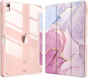 Fintie iPad Air 11�C���` �P�[�X M4 (2026) / M3 (2025 ��7����) / M2 (2024 ��6����) / Air 5/4 �P�[�X 2022/2020 10.9 �C���` �����o�b�N�J�o�[ Apple Pencil ���[