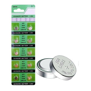 MORKETEK 10��/�p�b�N AG1�R�C���d�r1.55V 364 SR621SW LR621 621 LR60 CX60�A���J���{�^���d�r