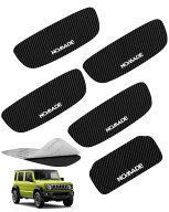 Rakulife ドアガード バックドア 【極薄0.5mm・ジムニー専用】スズキ ジムニーノマド専用 車保護 ドアノ…