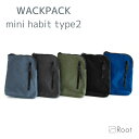 和ックパックミニhabit type2 KONBU コンブ ナイロン 超軽量 撥水 Root ルートショルダー バッグ メンズ レディース …