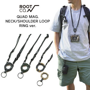 �yROOT CO.�zGRAVITY QUADMAG. NECK/SHOULDER LOOP RING ver.