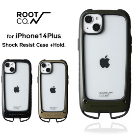 【ROOT CO.】[iPhone14Plus専用]GRAVITY Shock Resist Case +Hold.