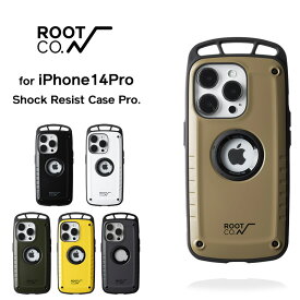 【ROOT CO.】[iPhone14Pro専用]GRAVITY Shock Resist Case Pro.