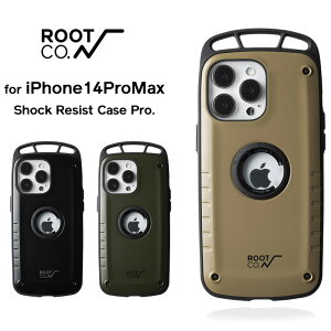 �yROOT CO.�z[iPhone14ProMax��p]GRAVITY Shock Resist Case Pro.