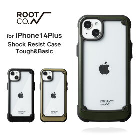 【ROOT CO.】[iPhone14Plus専用]GRAVITY Shock Resist Tough & Basic Case.