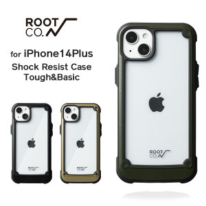 �yROOT CO.�z[iPhone14Plus��p]GRAVITY Shock Resist Tough & Basic Case.