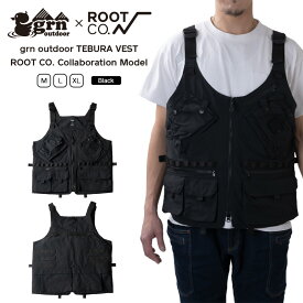 【ROOT CO.】grn outdoor TEBURA VEST ROOT CO. Collaboration Model