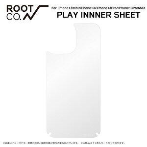�yROOT CO.�zPLAY INNER SHEET (�N���A) for iPhone13mini/iPhone13Pro/iPhone13ProMAX