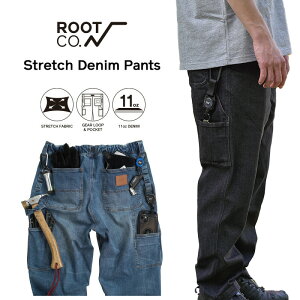 �yROOT CO.�zPLAY Stretch Denim Pants
