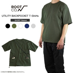 �yROOT CO.�zPLAY UTILITY BACK POCKET T-Shirts