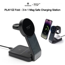 PLAY EZ Fold - 3 in 1 Mag Safe Charging Station